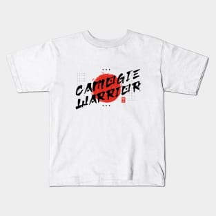 Oriental Brush Camogie Warrior Kids T-Shirt